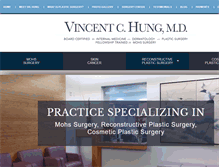 Tablet Screenshot of drhungmd.com